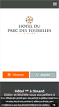 Mobile Screenshot of hotelduparc.org